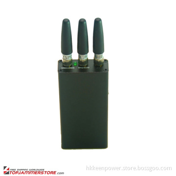 Mini Portable Cell Phone+ GPS Jammer
